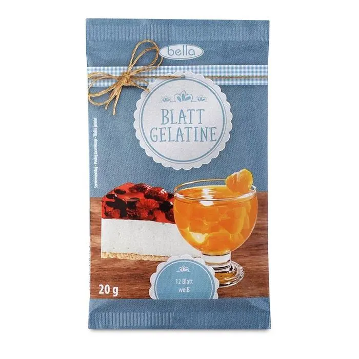 BELLA Sofort-/Blattgelantine, Blattgelantine