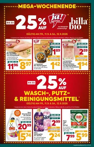BILLA PLUS Flugblatt von 10. September bis 16. September 2026 - Flugblätt seite  3