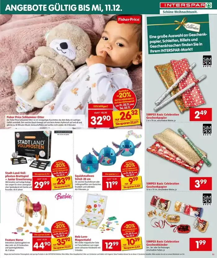 Große Auswahl an Angeboten von 20. November bis 4. Dezember 2024 - Flugblätt seite 12