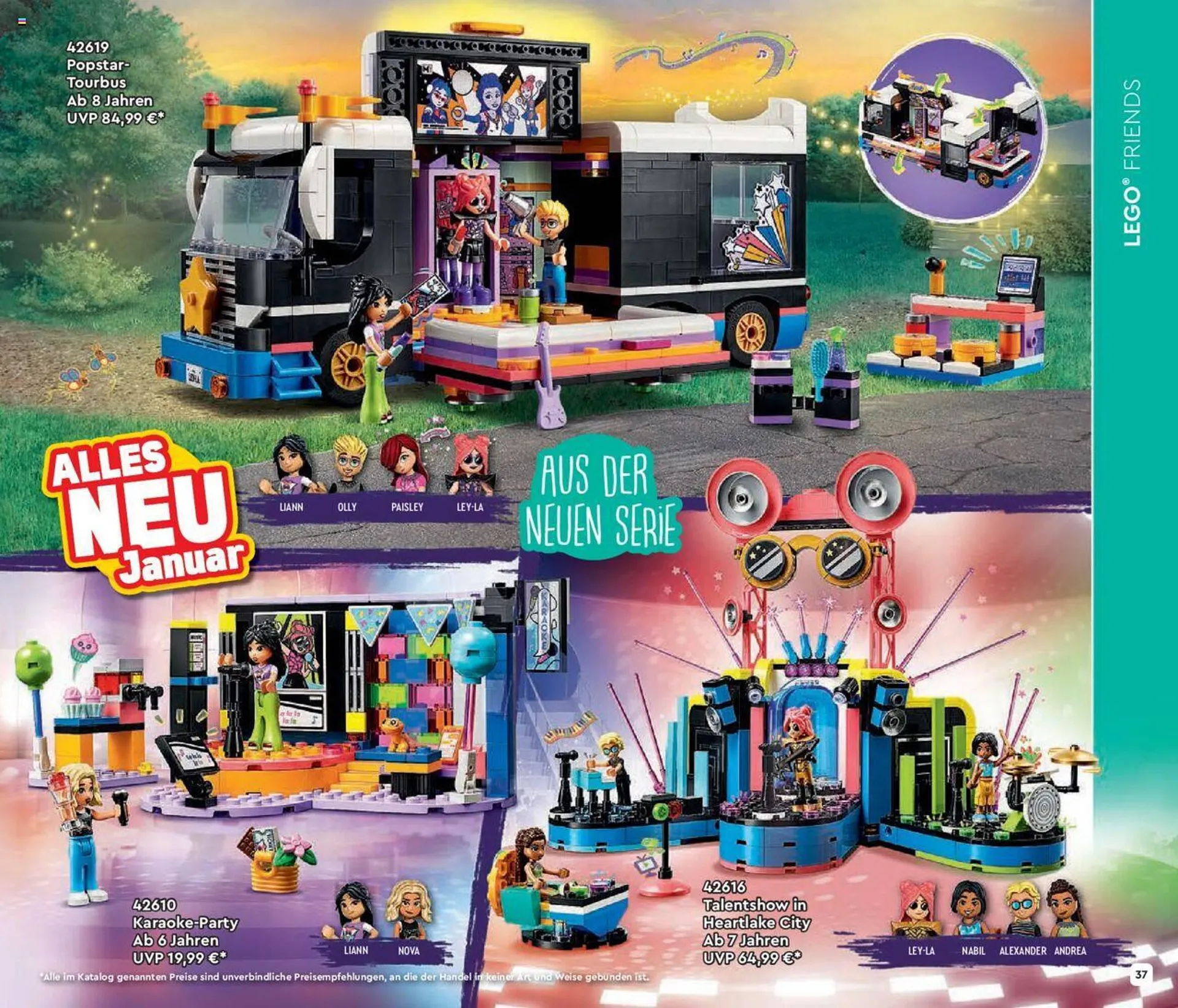 Lego Flugblatt von 4. Jänner bis 30. Juni 2024 - Flugblätt seite  37