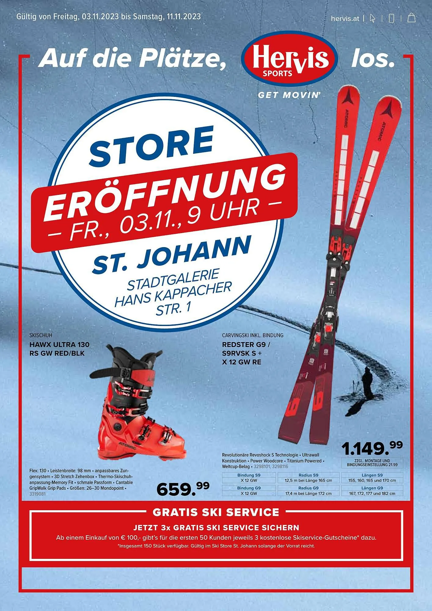 Hervis Flugblatt - 1