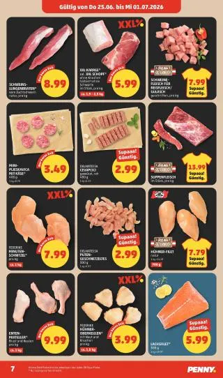 PENNY Flugblatt von 25. Juni bis 1. Juli 2026 - Flugblätt seite 7