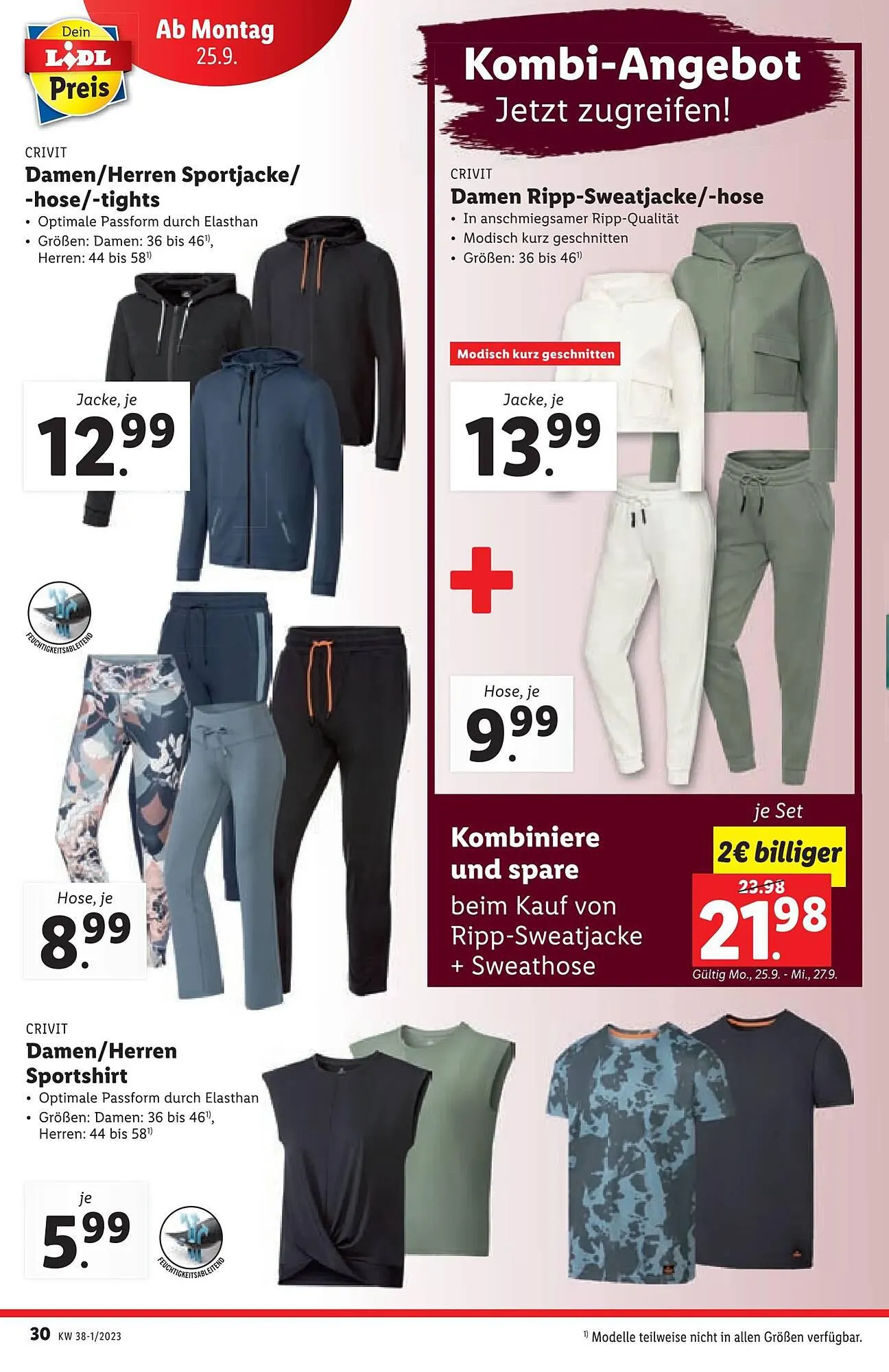 Lidl Flugblatt von 21. September bis 27. September 2023 - Flugblätt seite 32