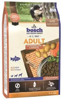 bosch High Premium Concept Adult 3kg mit Lachs und Kartoffeln