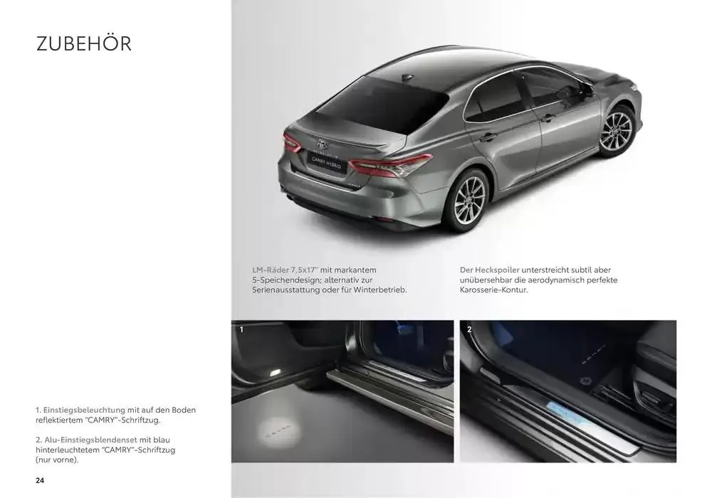 Toyota Camry von 7. Dezember bis 7. Dezember 2025 - Flugblätt seite 24