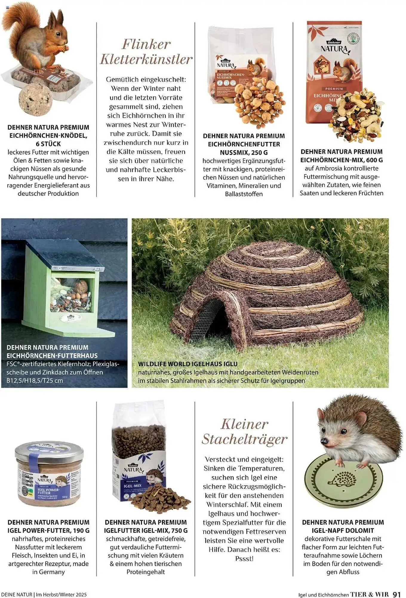 Dehner Flugblatt von 10. Oktober bis 30. November 2025 - Flugblätt seite  91