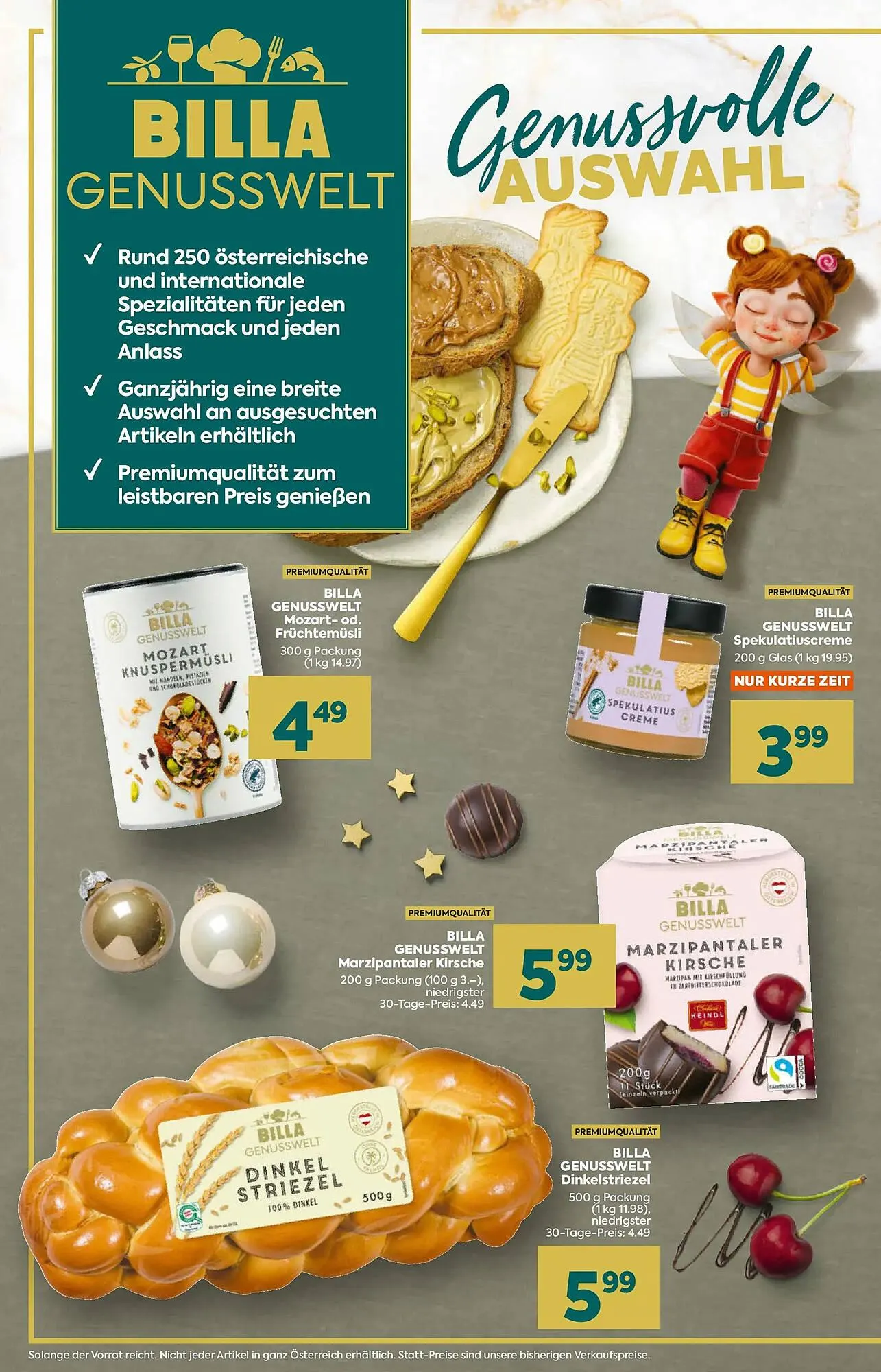 Billa Flugblatt von 27. November bis 24. Dezember 2025 - Flugblätt seite  16