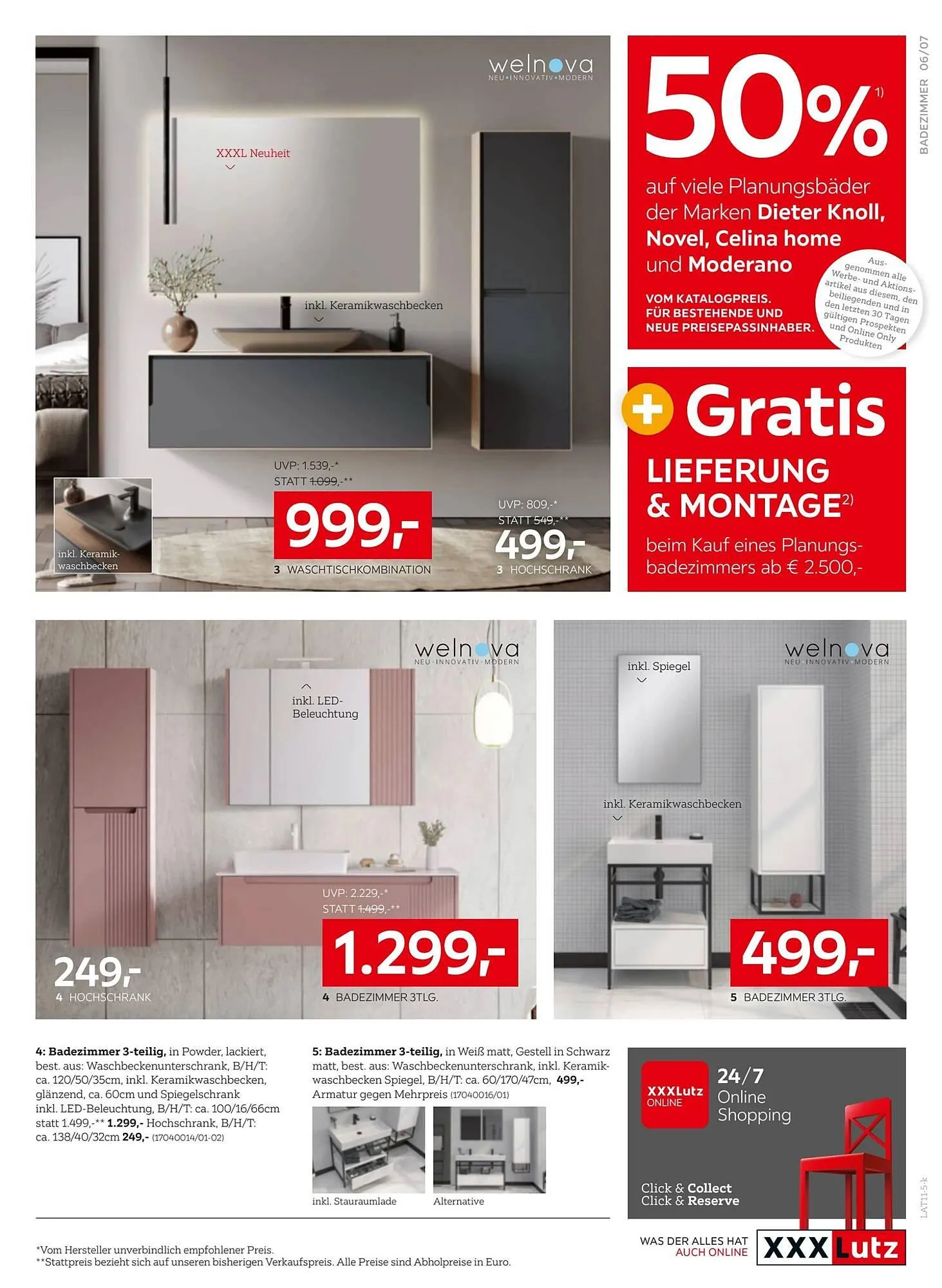 XXXLutz Prospekt von 4. November bis 18. November 2025 - Flugblätt seite 7