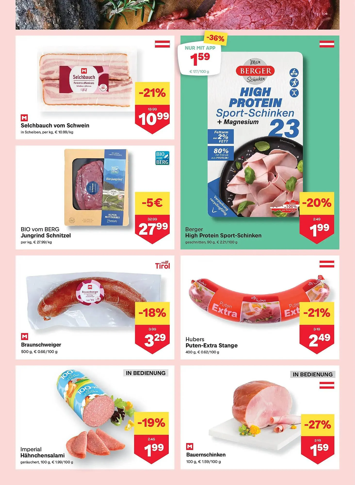 MPreis Flugblatt von 15. Jänner bis 21. Jänner 2026 - Flugblätt seite  3