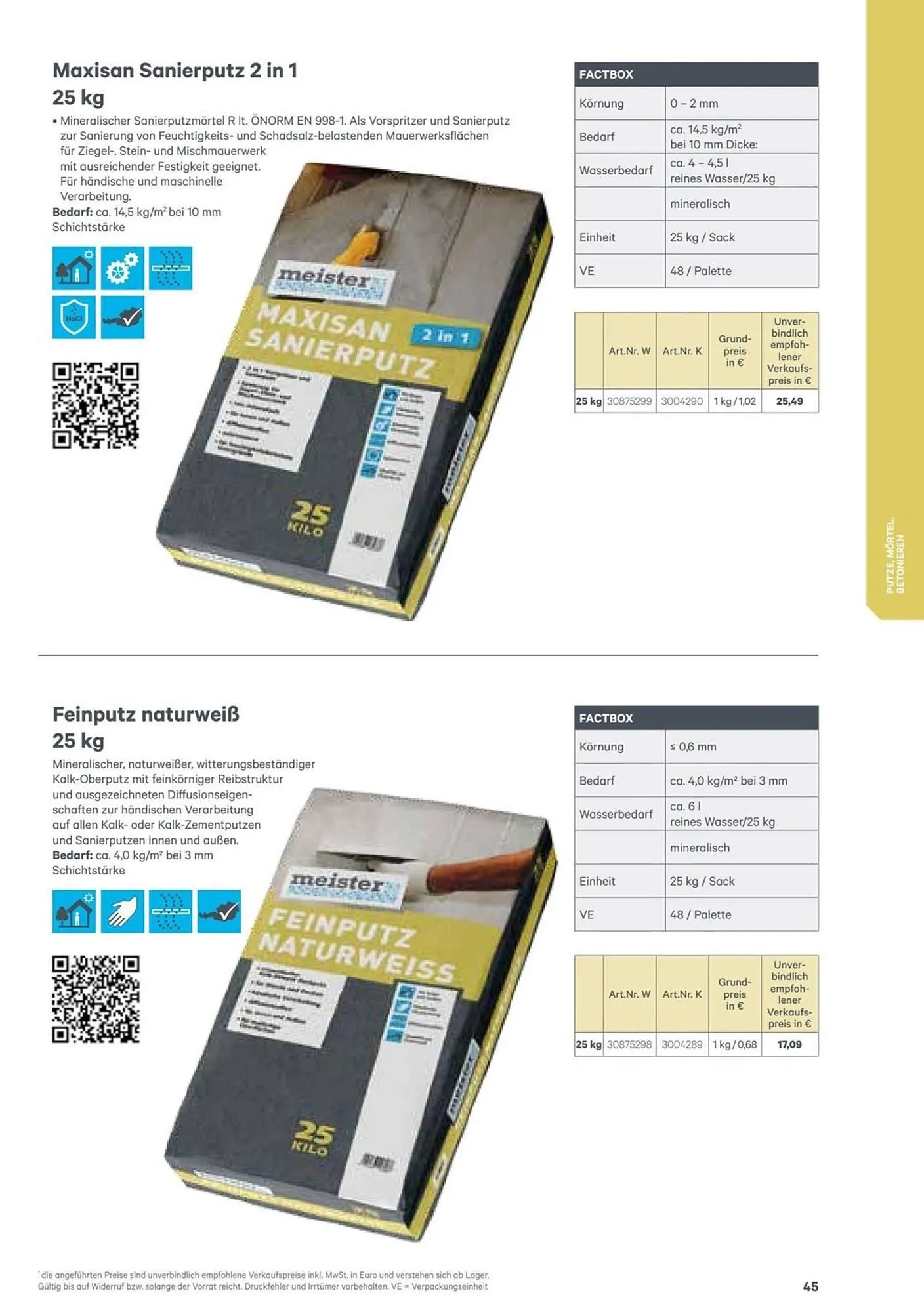 Lagerhaus Flugblatt von 1. Jänner bis 31. Dezember 2026 - Flugblätt seite  45