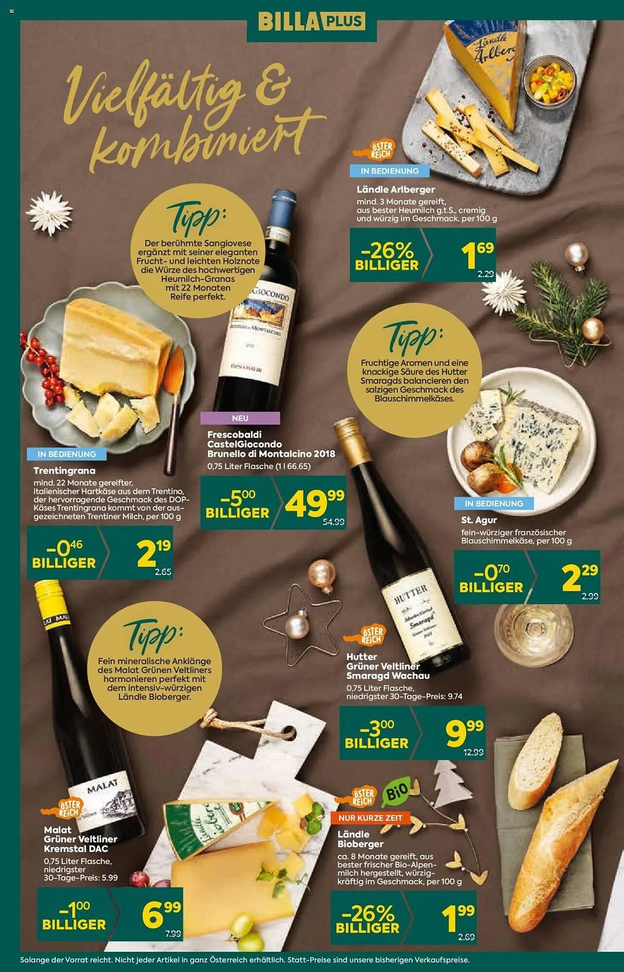 Billa Flugblatt von 7. Dezember bis 13. Dezember 2023 - Flugblätt seite 8