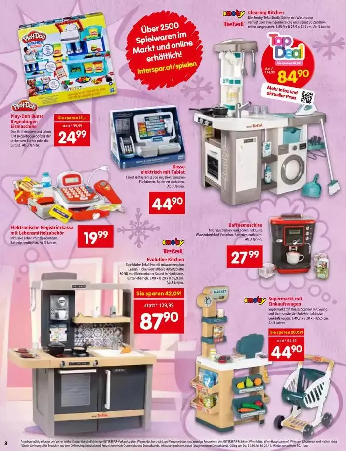 Tolles Angebot für alle Kunden von 29. Oktober bis 12. November 2024 - Flugblätt seite 8