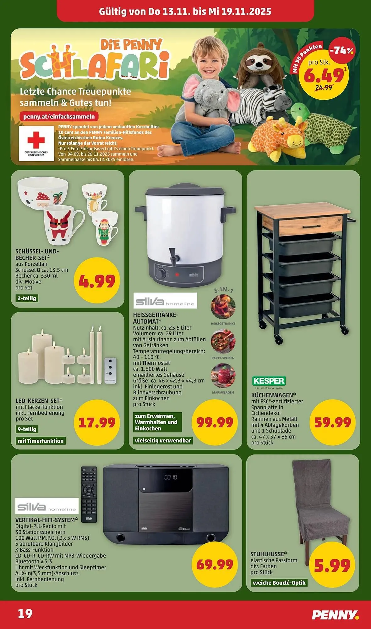 PENNY Flugblatt von 13. November bis 19. November 2025 - Flugblätt seite 19
