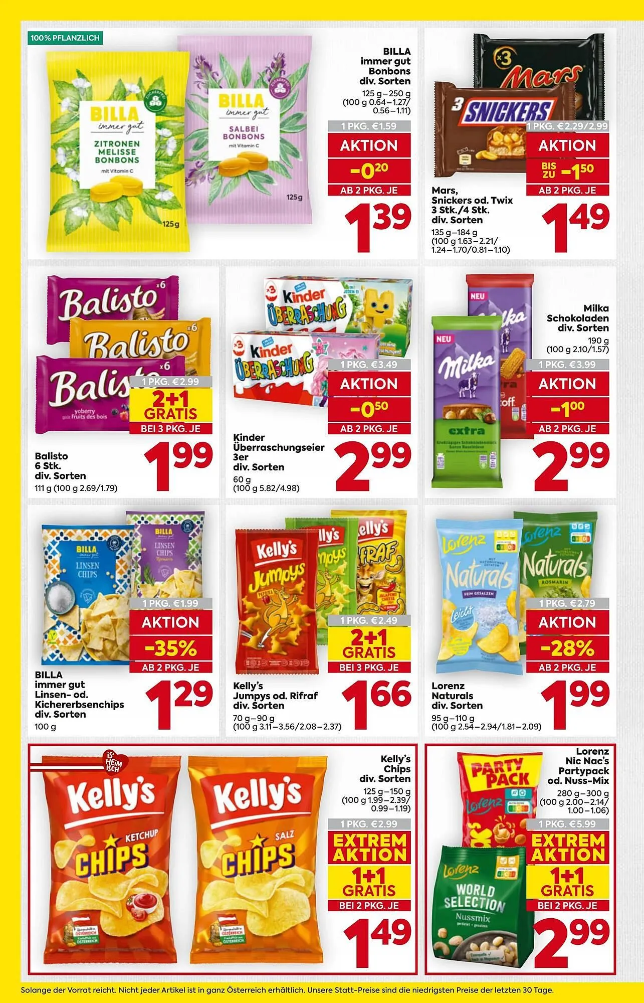 Billa Flugblatt von 22. Jänner bis 28. Jänner 2026 - Flugblätt seite  14