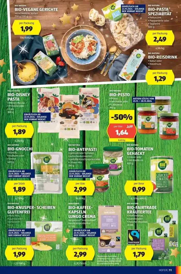 Blättern Sie online im HOFER Flugblatt von 20. November bis 4. Dezember 2024 - Flugblätt seite  13