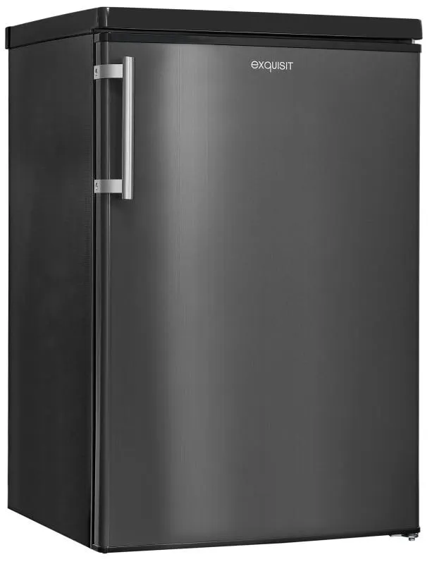 exquisit Kühlschrank KS16-V-H-040E inoxlook-az