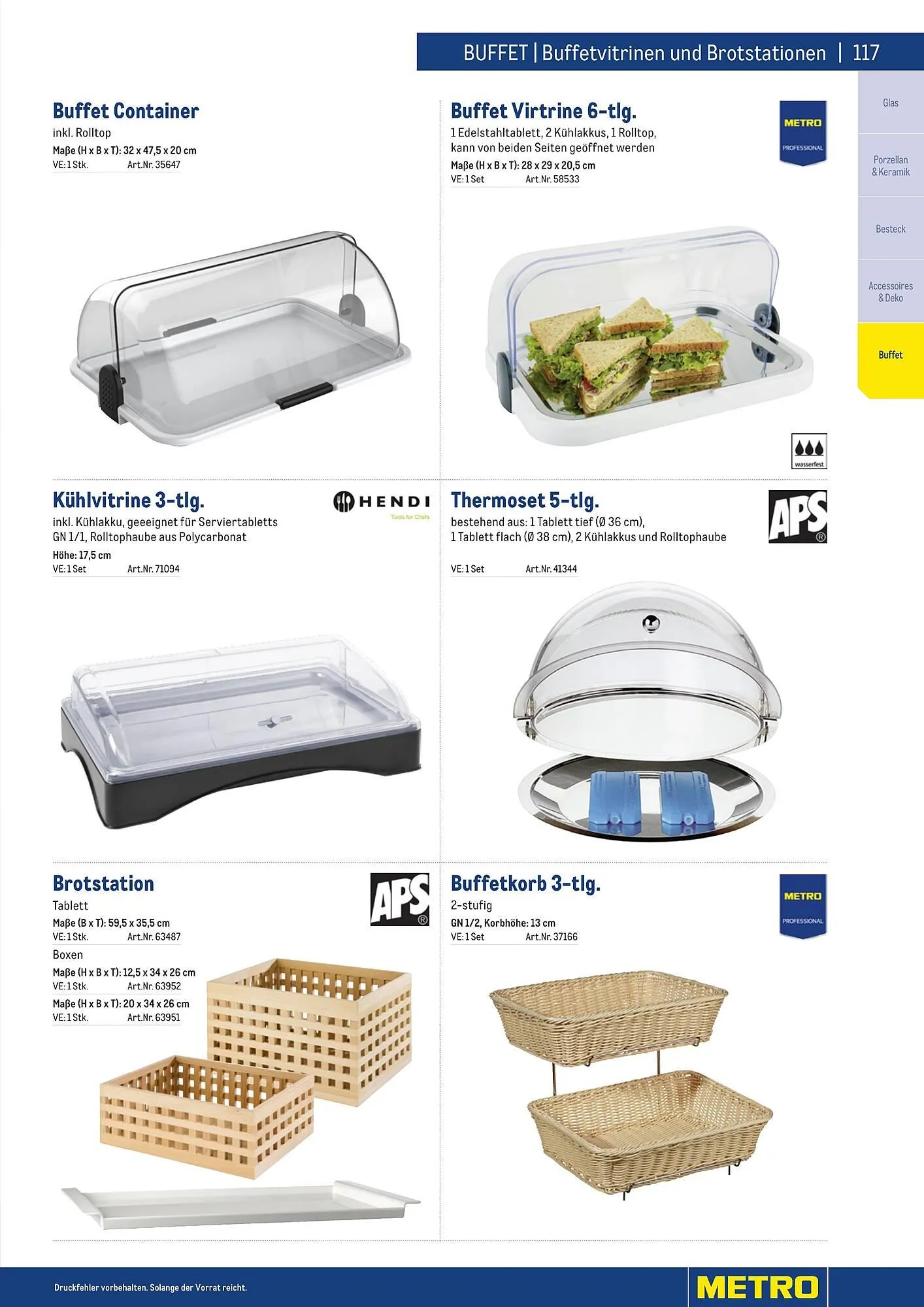 Metro Flugblatt von 25. März bis 31. Dezember 2026 - Flugblätt seite 117