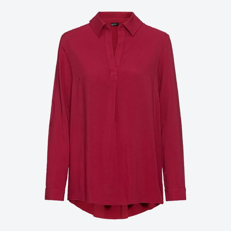 Damen-Bluse aus reiner Viskose