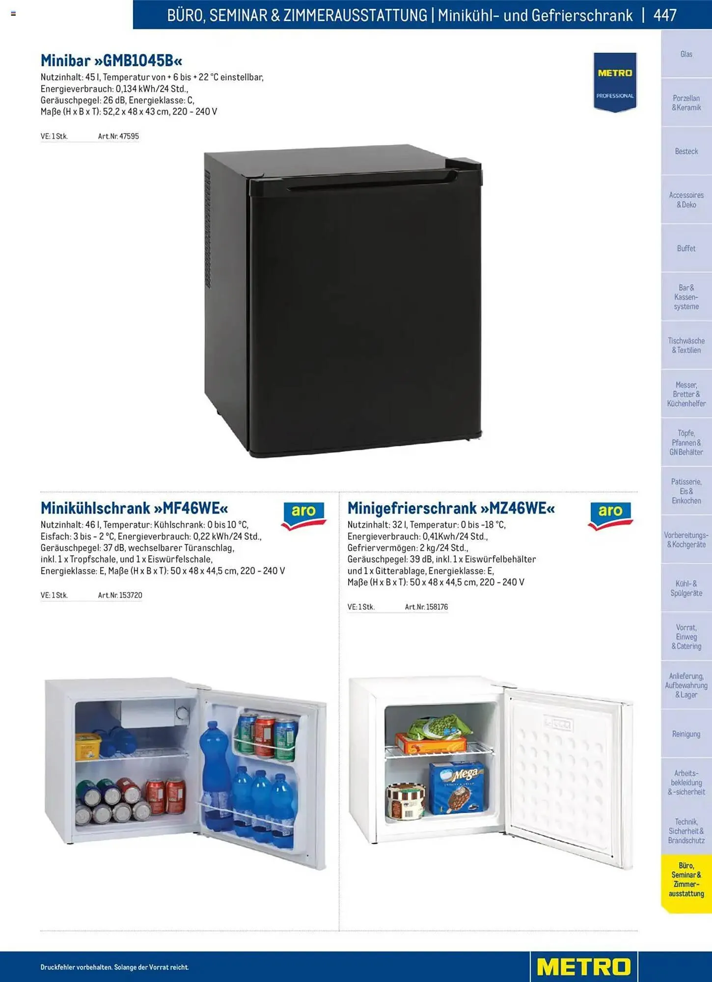 Metro Flugblatt von 2. Dezember bis 31. Dezember 2025 - Flugblätt seite  447