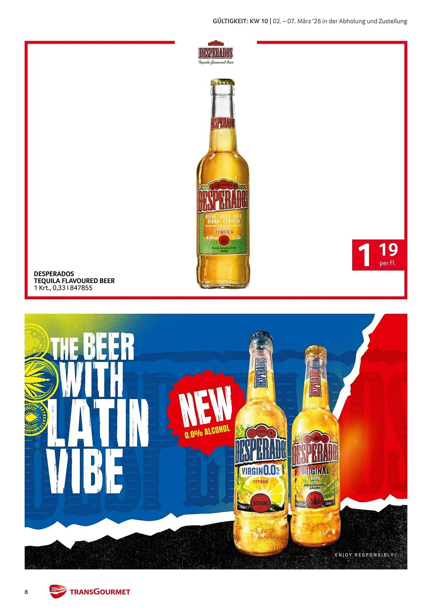Transgourmet Flugblatt von 2. März bis 8. März 2026 - Flugblätt seite  8