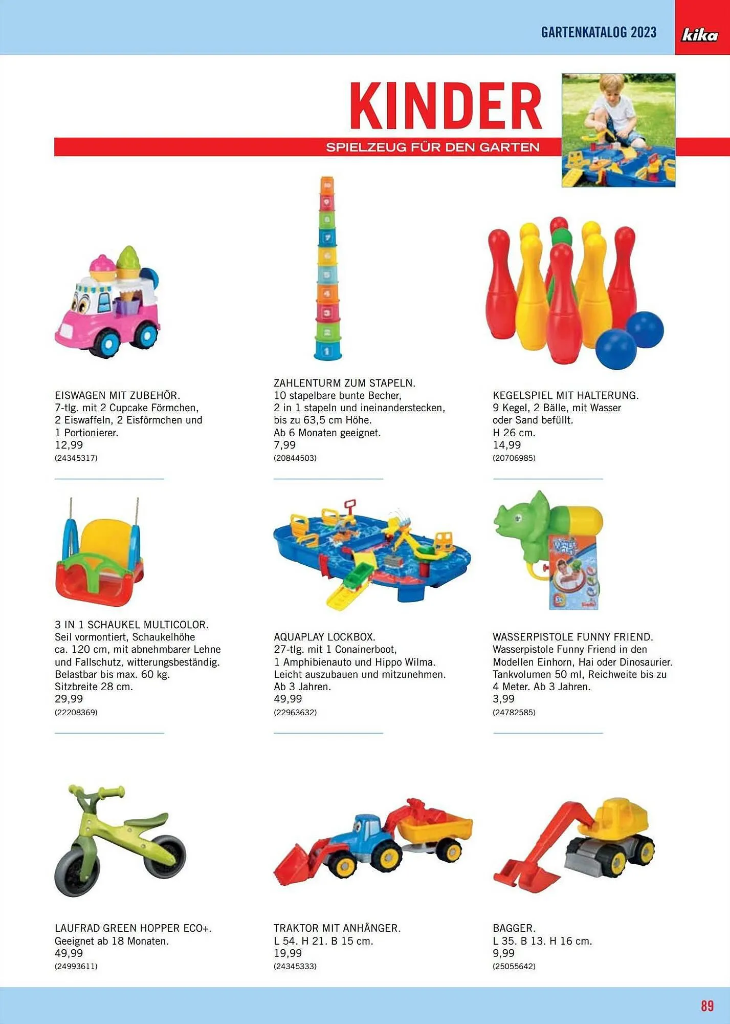 kika Flugblatt von 3. Februar bis 31. August 2023 - Flugblätt seite 89