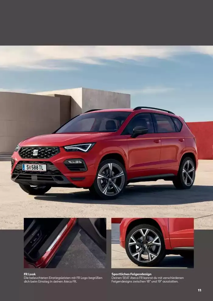 Seat Ateca von 4. Februar bis 26. Jänner 2026 - Flugblätt seite  11