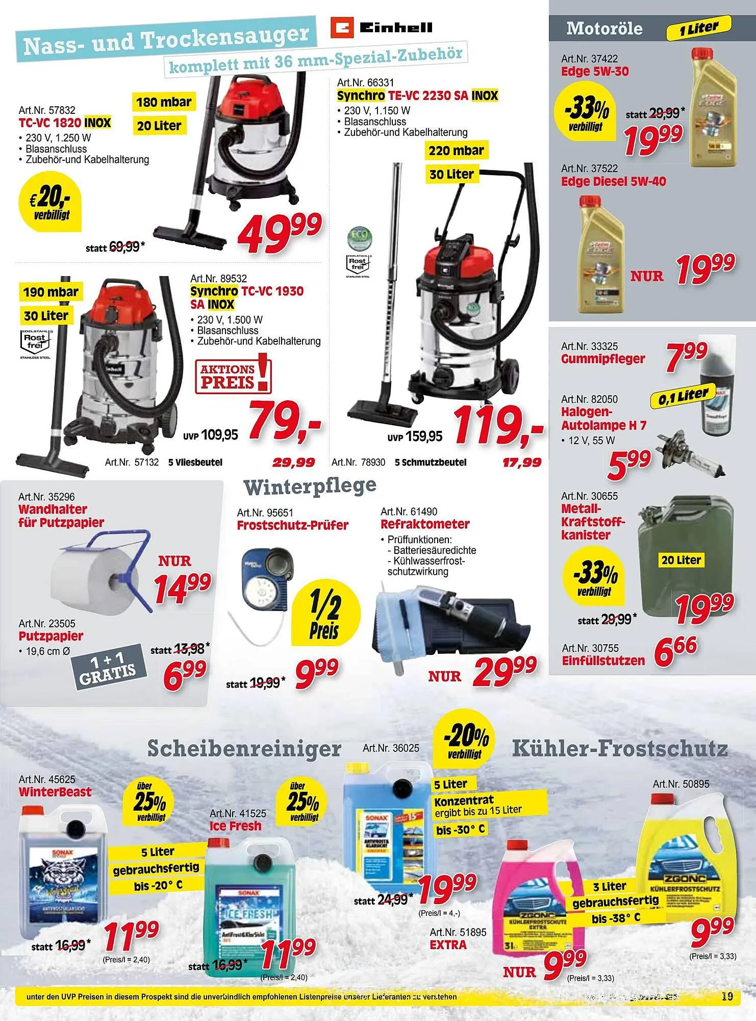 Zgonc Flugblatt von 1. November bis 26. November 2023 - Flugblätt seite  19