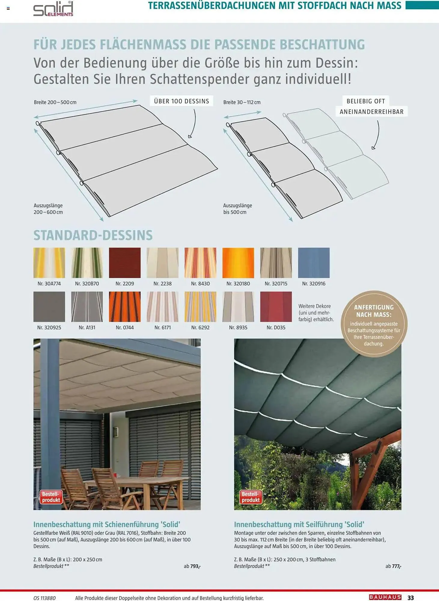 Bauhaus Flugblatt von 4. März bis 31. Dezember 2025 - Flugblätt seite  33