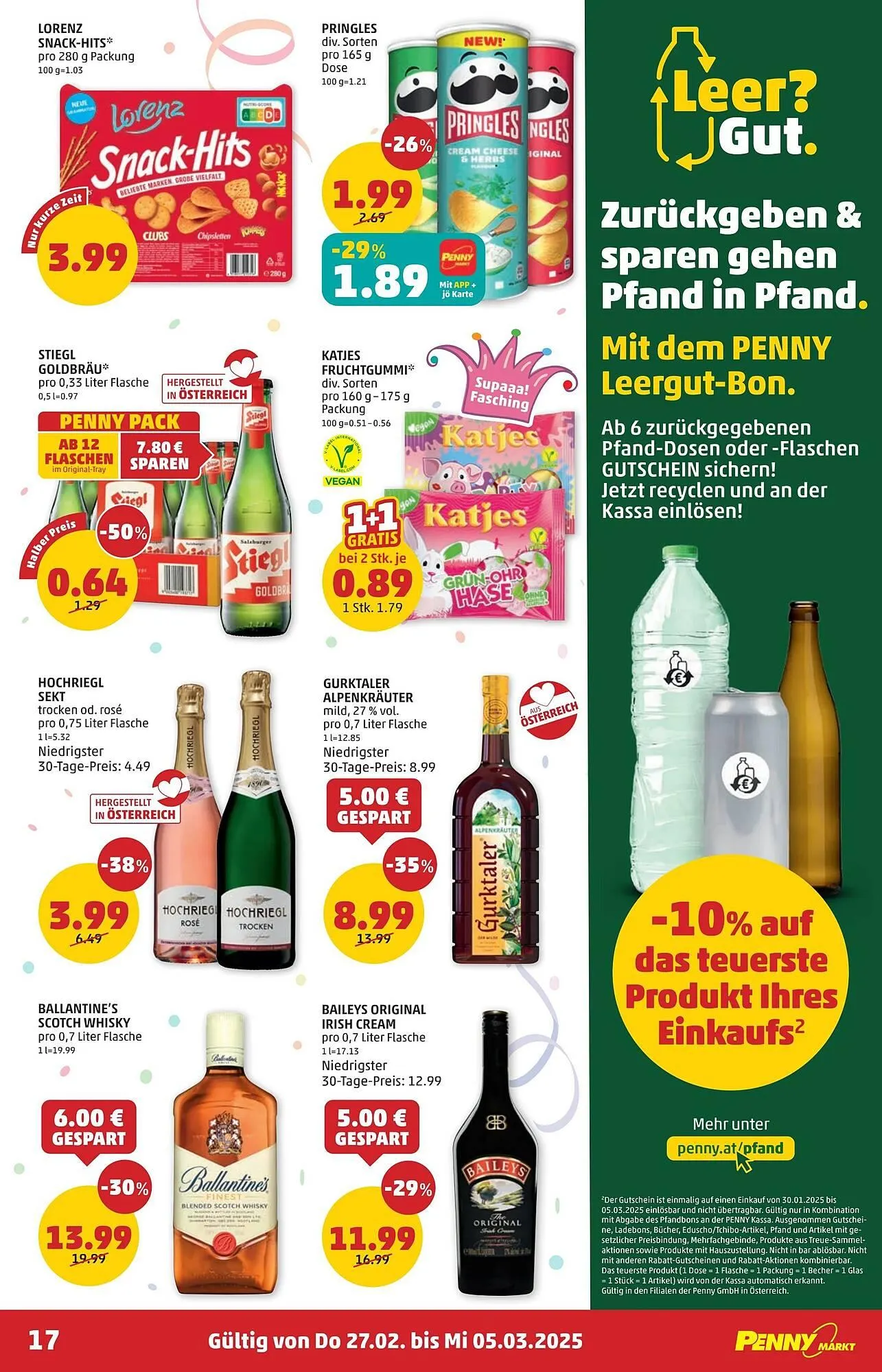 PENNY Flugblatt von 27. Februar bis 5. März 2025 - Flugblätt seite 17