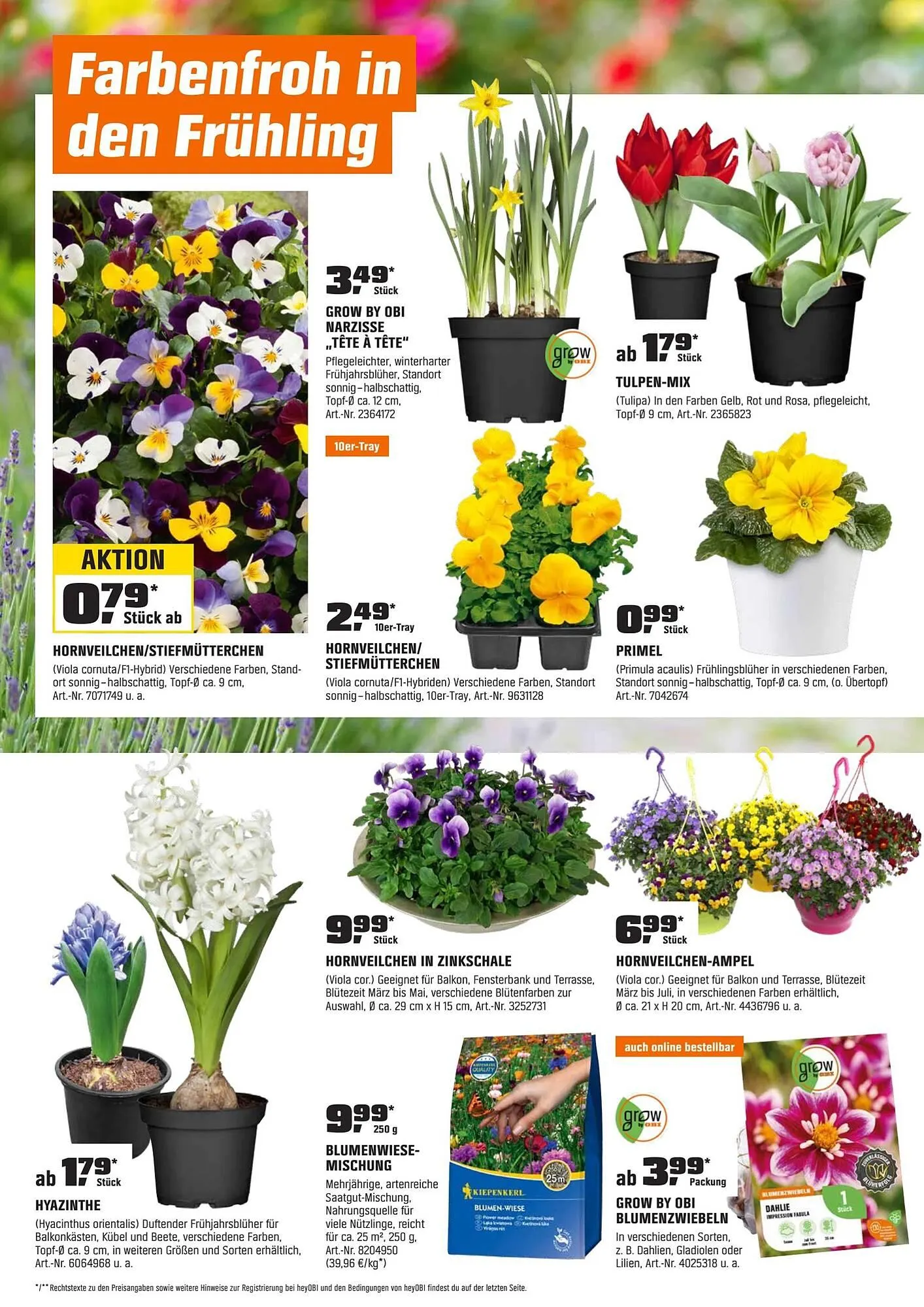 OBI Flugblatt von 1. März bis 1. April 2026 - Flugblätt seite  6