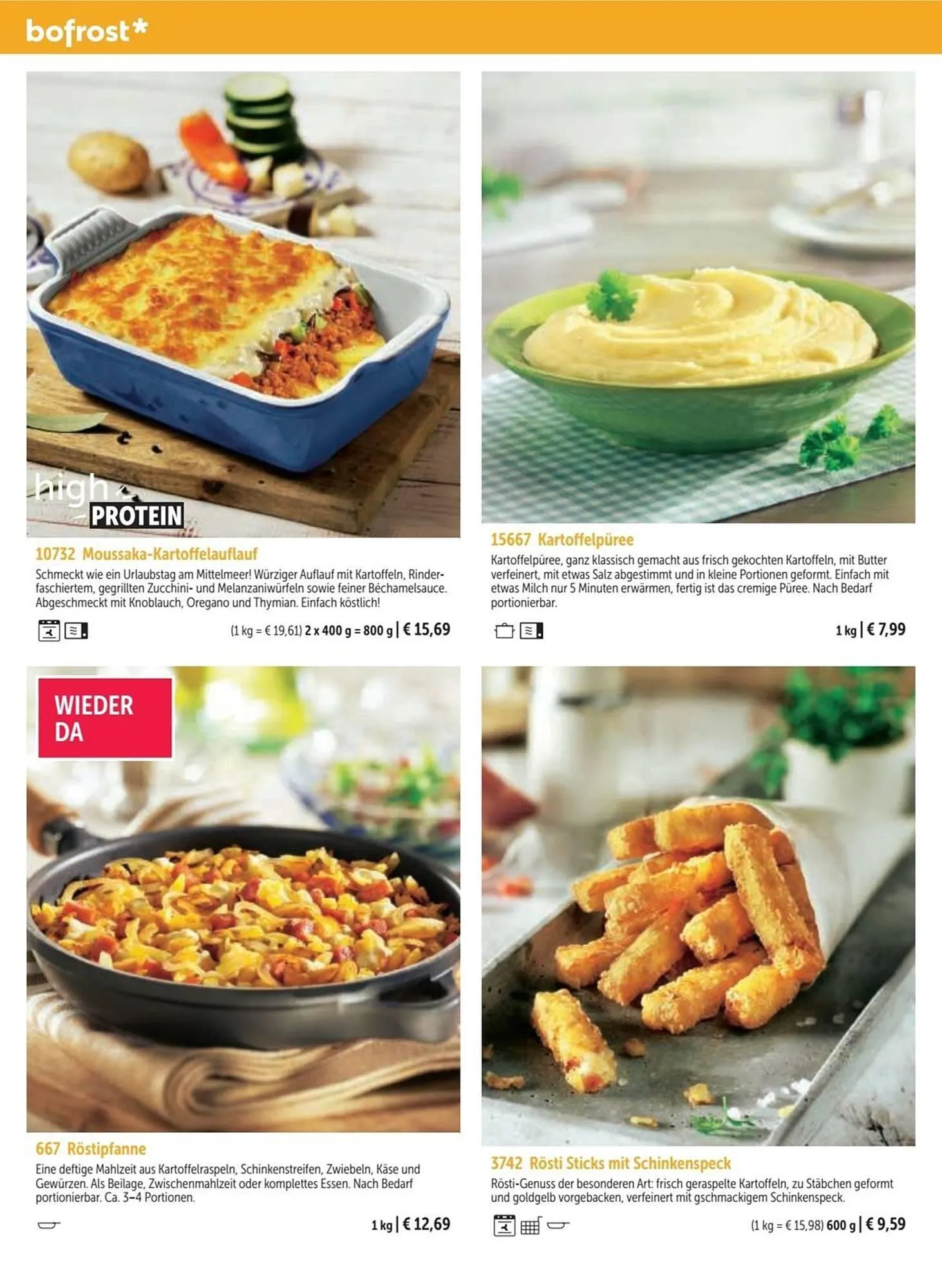 Bofrost Katalog von 13. September bis 6. März 2026 - Flugblätt seite 44