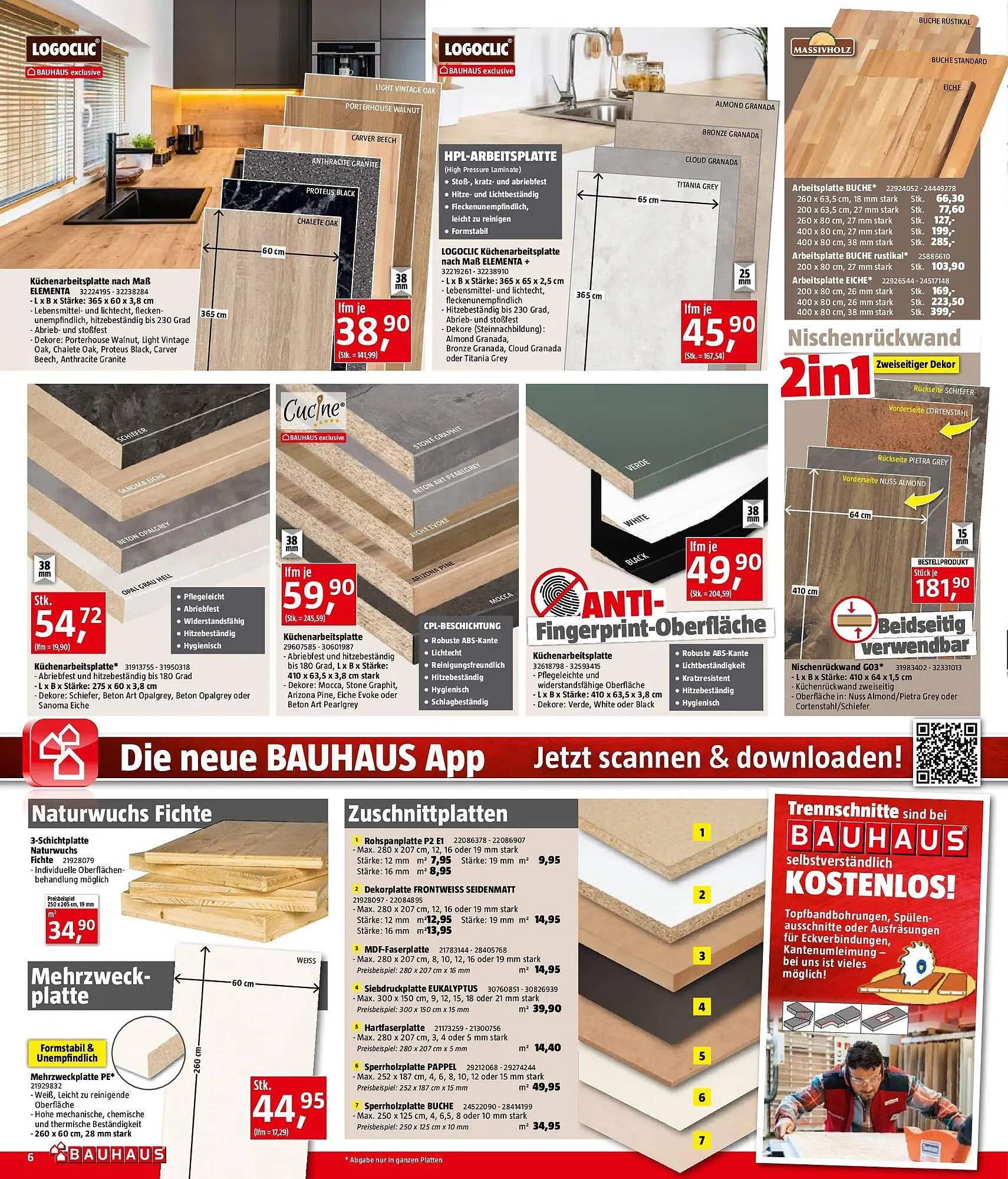 Bauhaus Flugblatt von 12. November bis 2. Dezember 2025 - Flugblätt seite  6