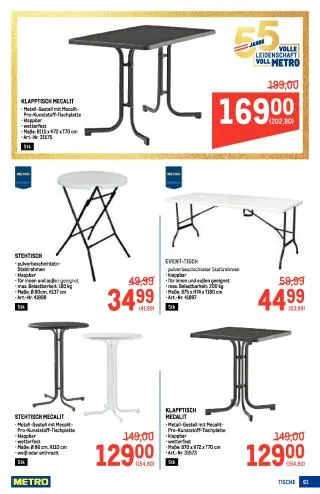 METRO Flugblatt Food - Metro Profi von 17. September bis 30. September 2026 - Flugblätt seite  61