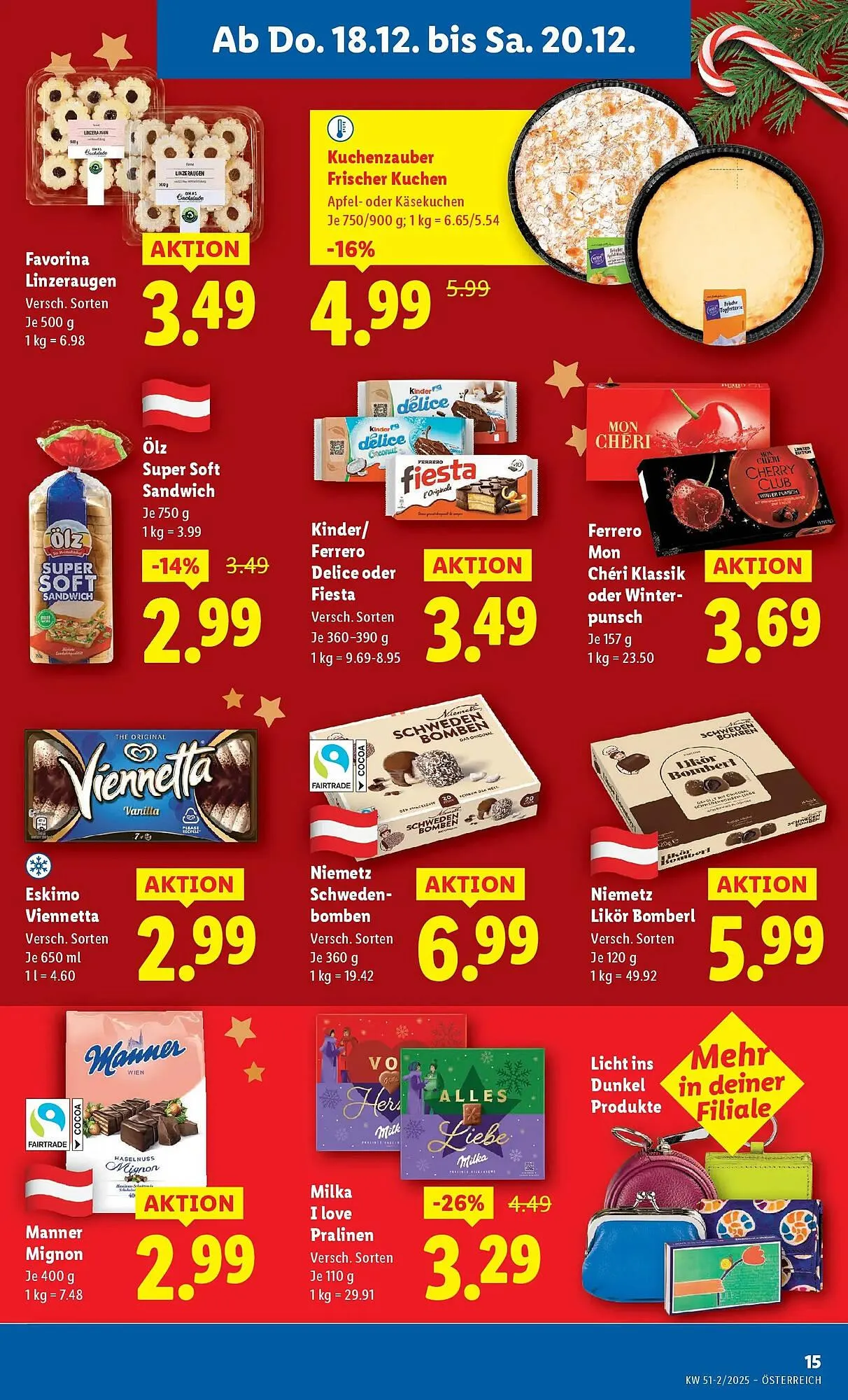 Lidl Flugblatt von 18. Dezember bis 24. Dezember 2025 - Flugblätt seite  17