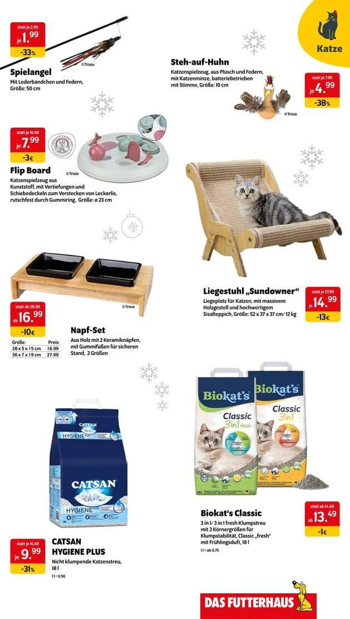 Das Futterhaus Prospekt von 1. Dezember bis 6. Dezember 2025 - Flugblätt seite  7