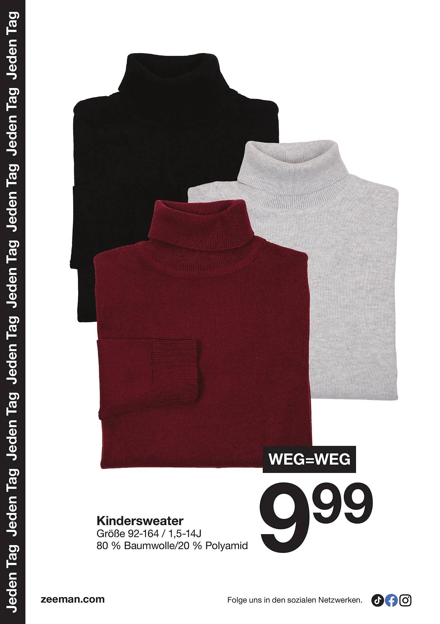 Zeeman Prospekt von 22. November bis 5. Dezember 2025 - Flugblätt seite  10