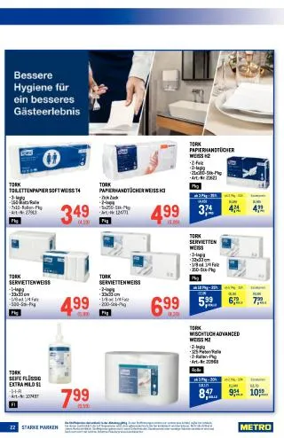 METRO Flugblatt Food von 23. Juli bis 5. August 2026 - Flugblätt seite  22
