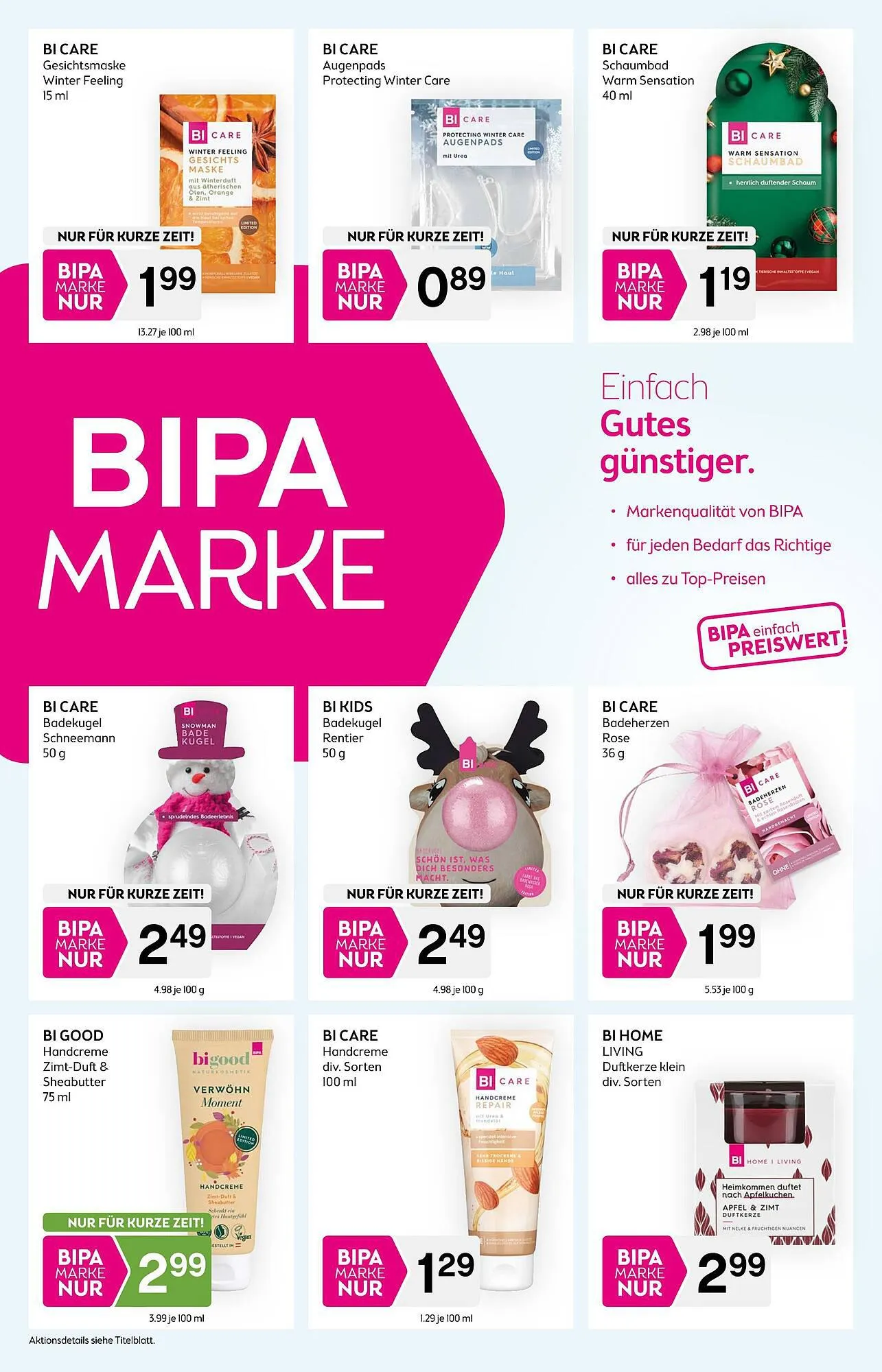 Bipa Flugblatt von 14. Dezember bis 3. Jänner 2024 - Flugblätt seite  14