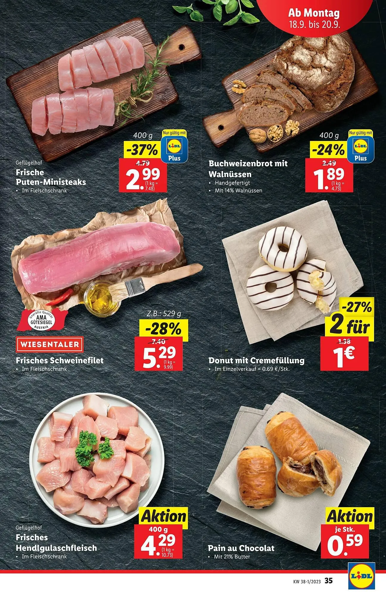 Lidl Flugblatt von 13. September bis 20. September 2023 - Flugblätt seite 35