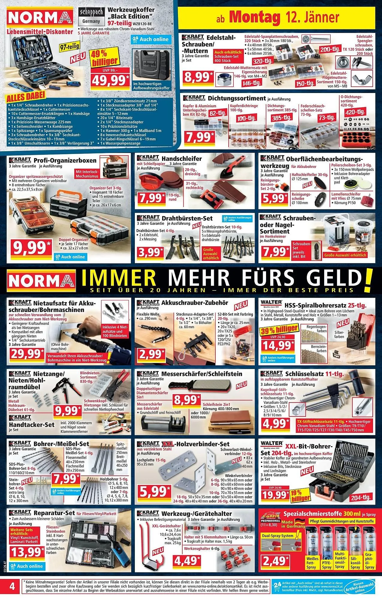 Norma Prospekt von 12. Jänner bis 18. Jänner 2026 - Flugblätt seite  4