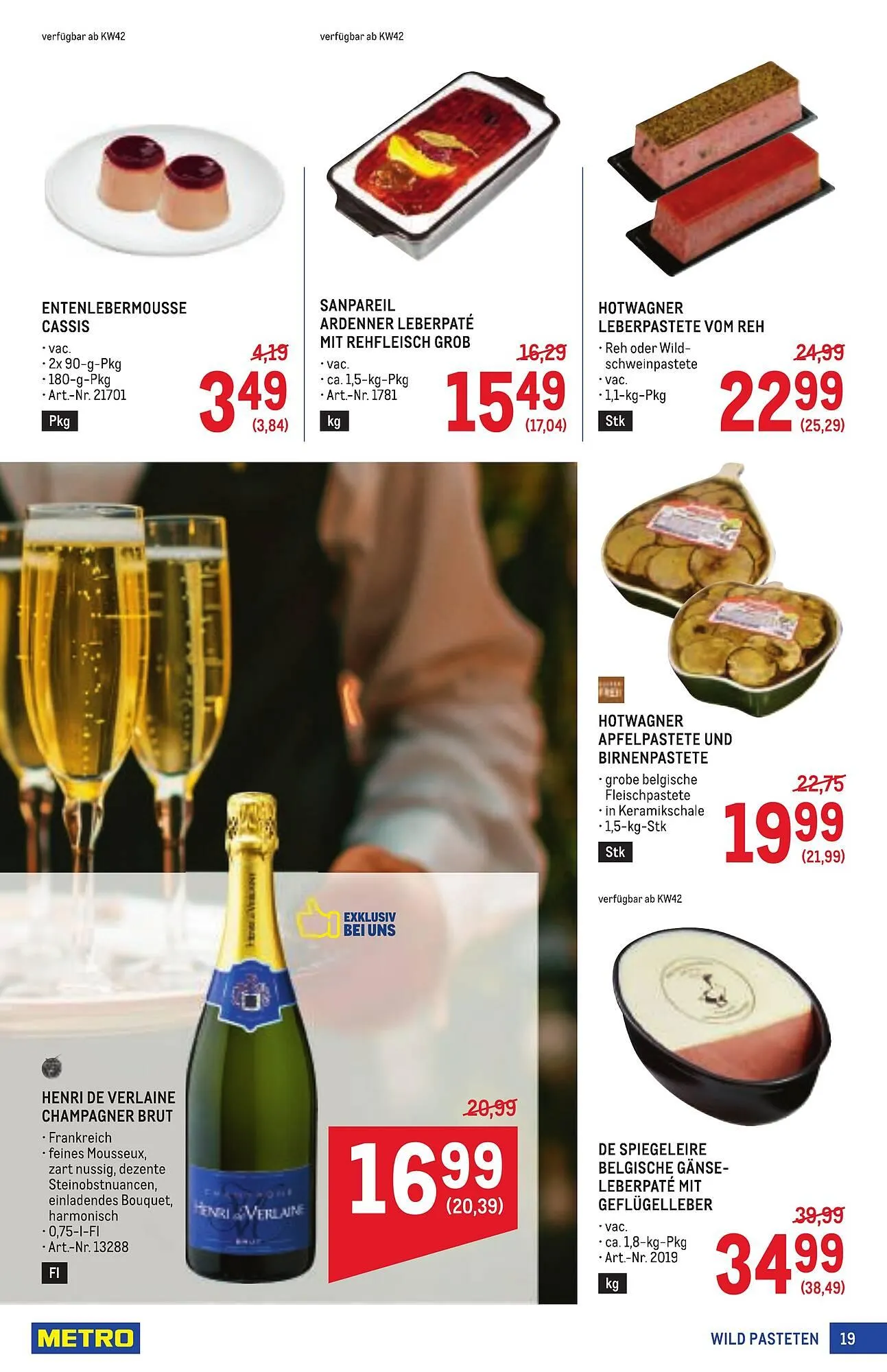 Metro Flugblatt von 18. September bis 26. November 2025 - Flugblätt seite 19