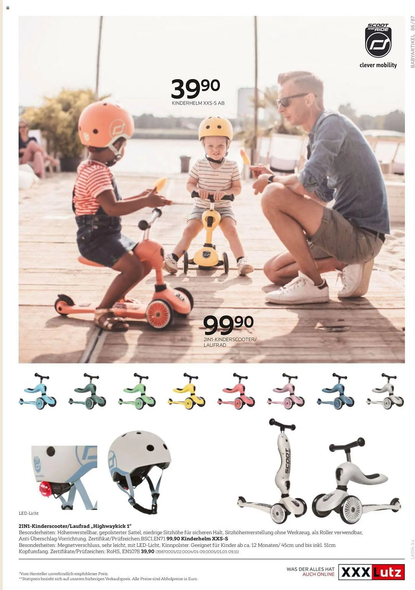 XXXLutz Flugblatt von 18. April bis 31. Dezember 2023 - Flugblätt seite  87