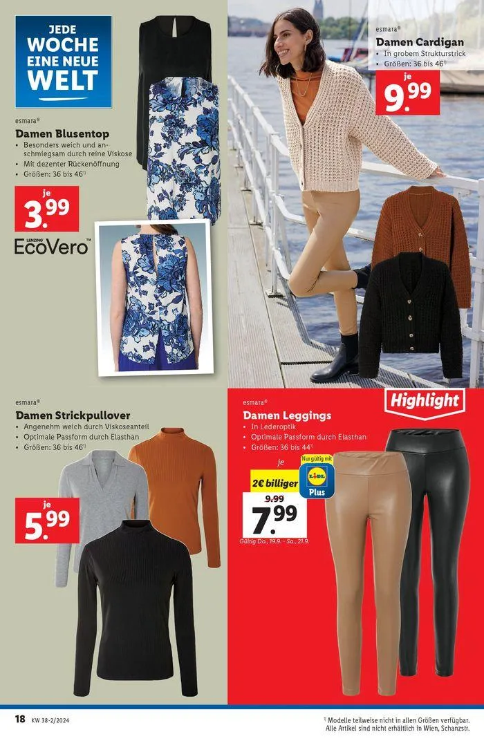 Exklusive Schnäppchen von 19. September bis 25. September 2024 - Flugblätt seite  18