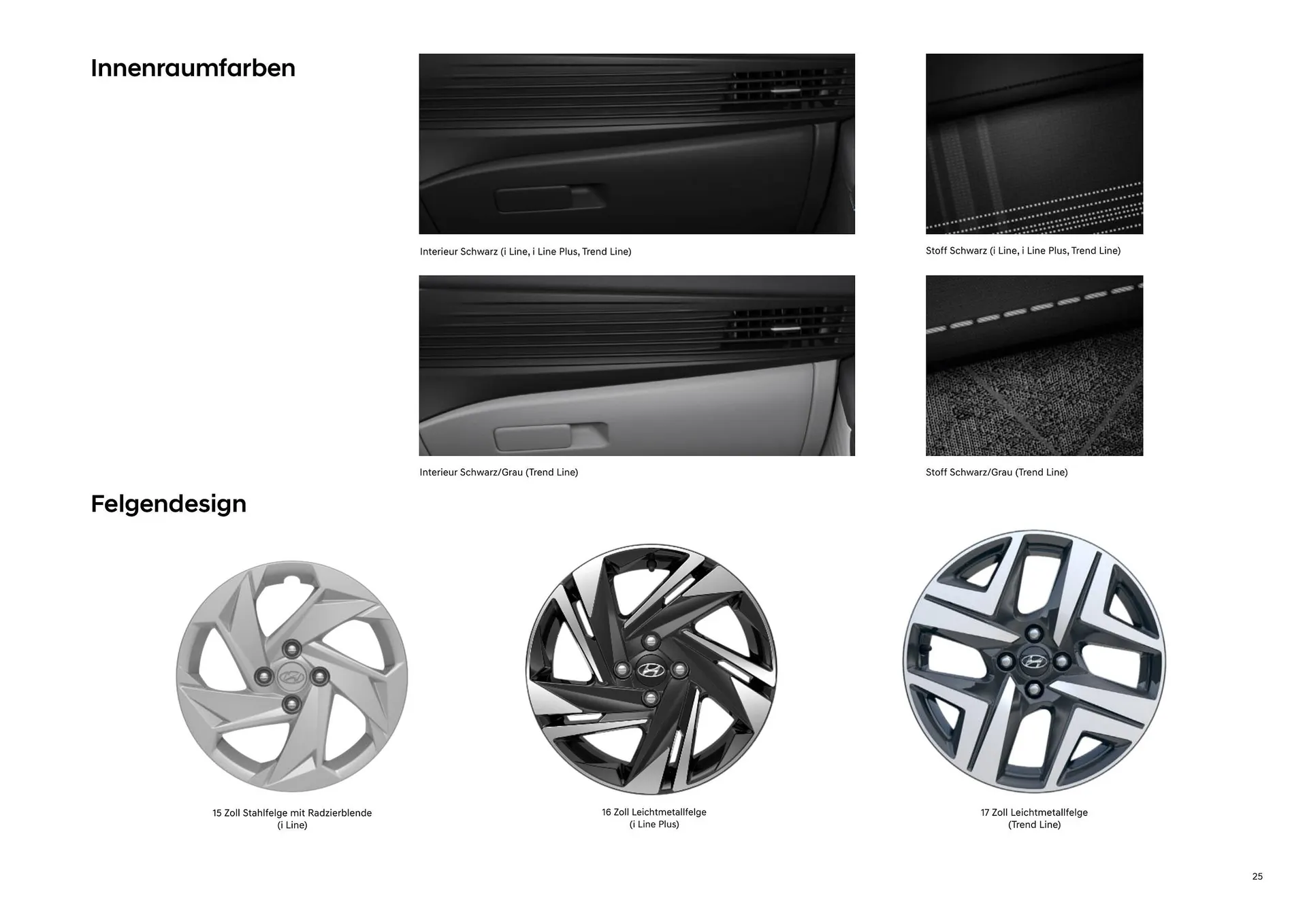 Hyundai Bayon Flugblatt von 11. Juli bis 14. Mai 2024 - Flugblätt seite  25