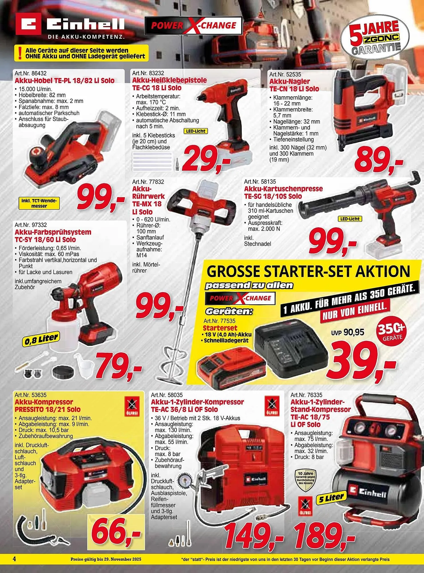 Zgonc Flugblatt von 1. November bis 29. November 2025 - Flugblätt seite 4