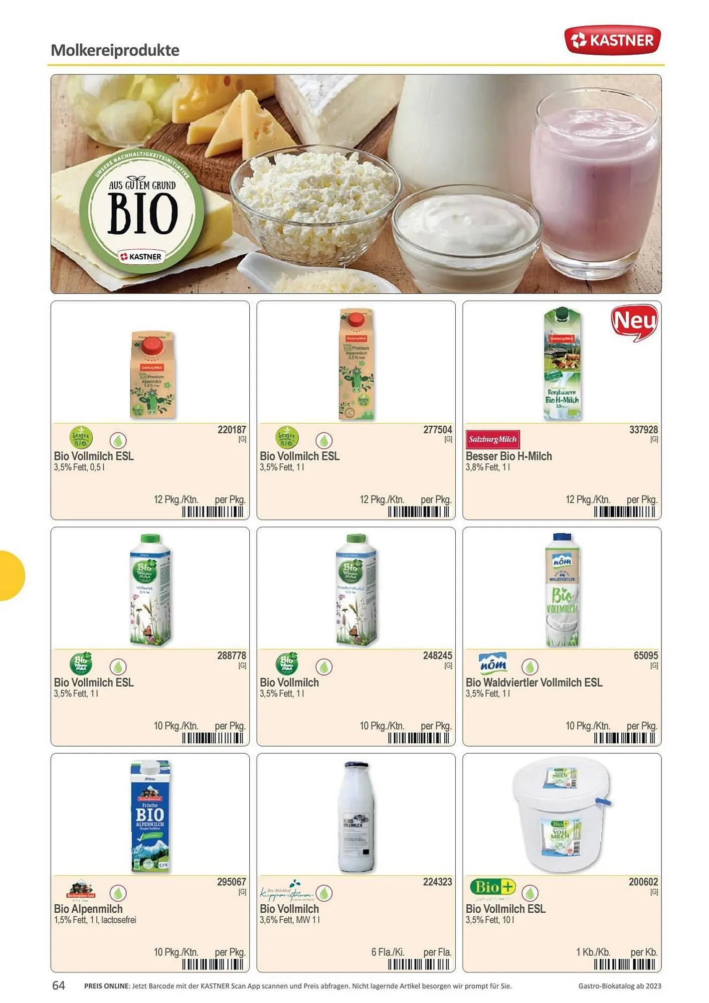 Kastner Flugblatt von 15. September bis 30. Dezember 2023 - Flugblätt seite  66