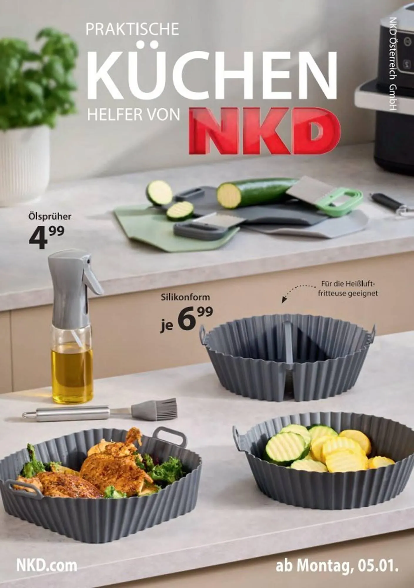 NKD Prospekt von 5. Jänner bis 5. Jänner 2026 - Flugblätt seite 1