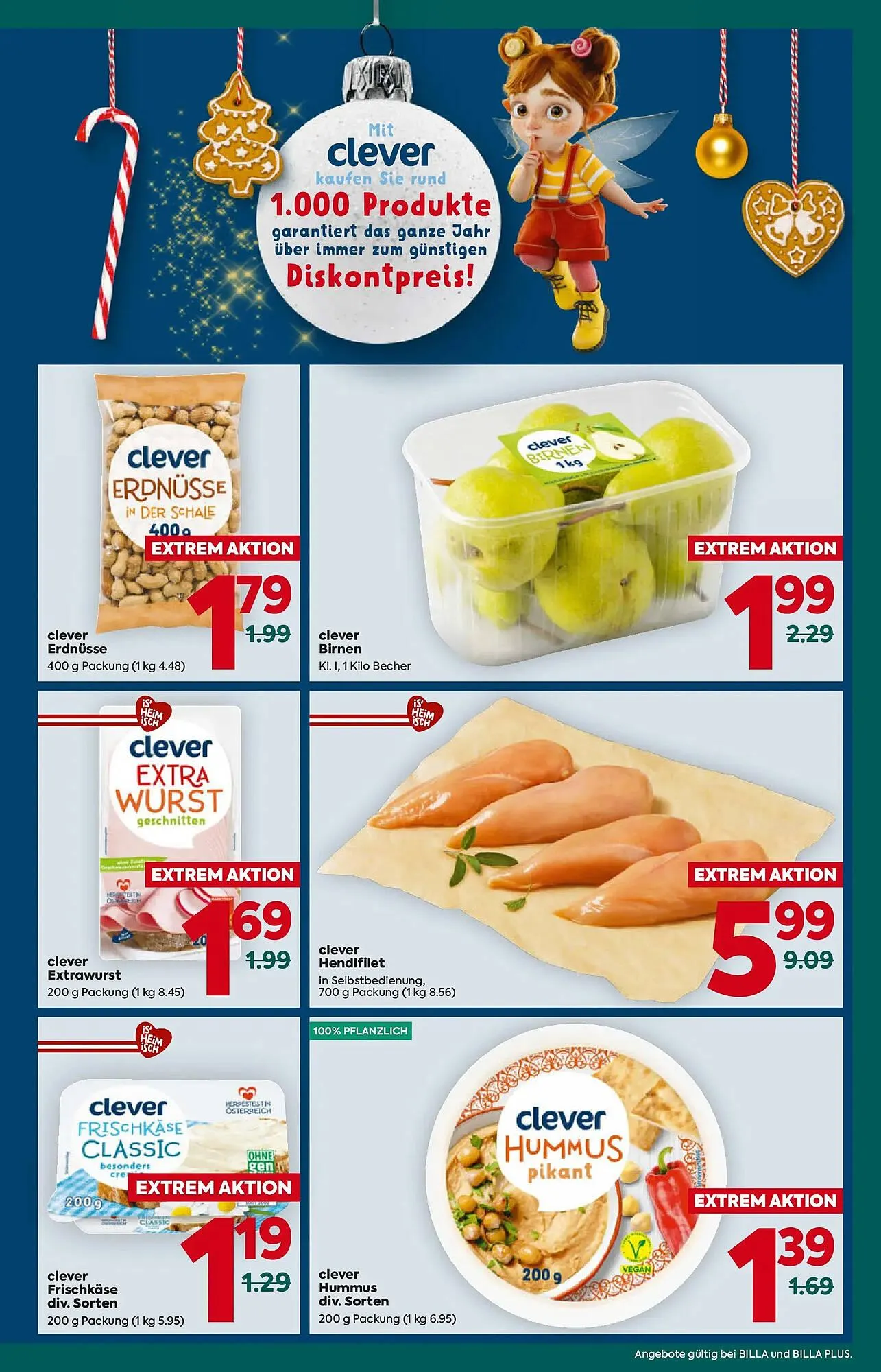 Billa Flugblatt von 4. Dezember bis 10. Dezember 2025 - Flugblätt seite  7