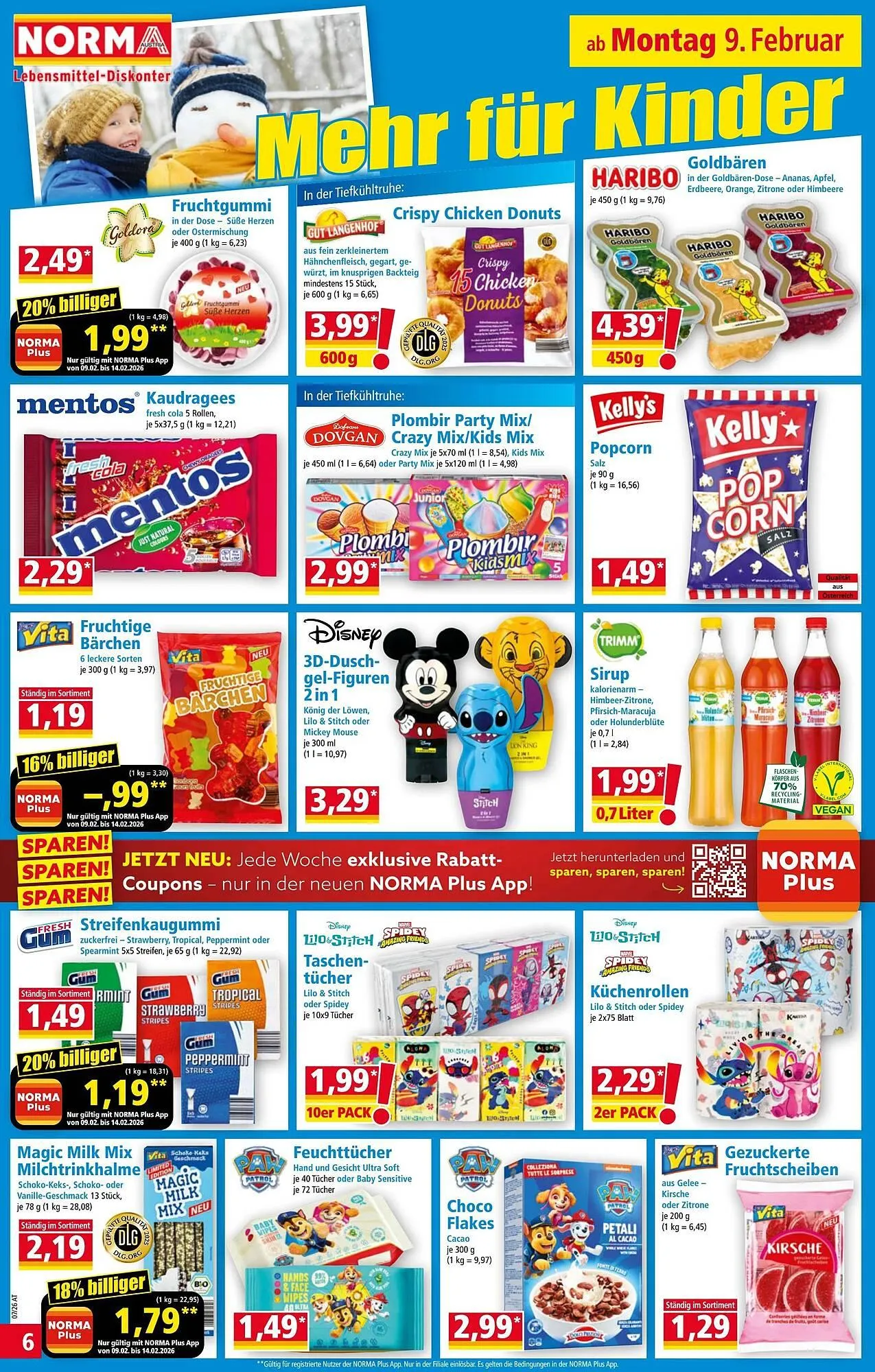 Norma Prospekt von 9. Februar bis 15. Februar 2026 - Flugblätt seite  6