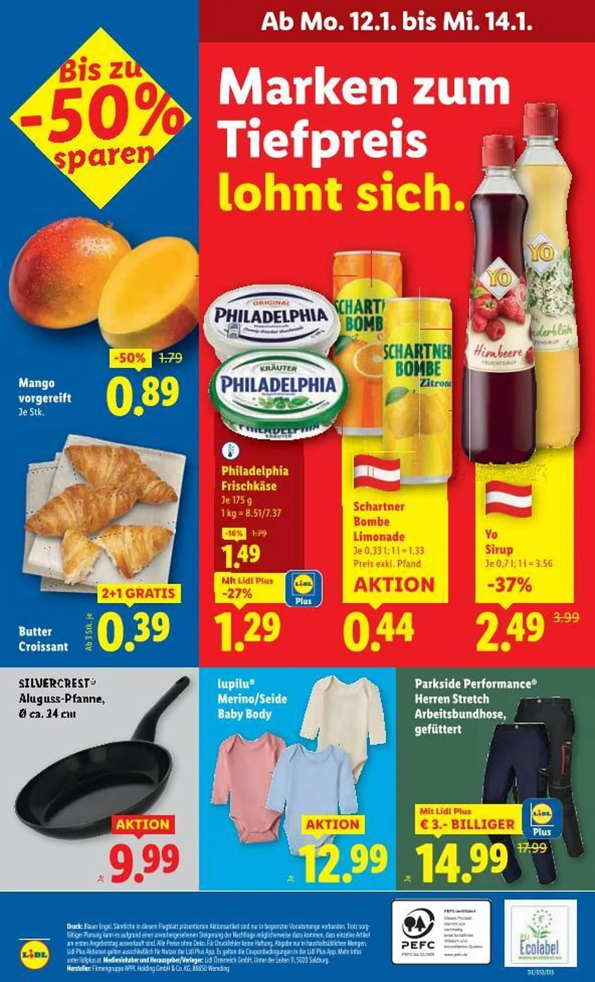 Lidl Flugblatt von 8. Jänner bis 14. Jänner 2026 - Flugblätt seite  43